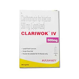 Clariwok I.V Clarithromycin 500mg Injection