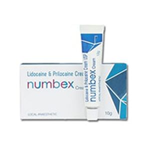 Numbex Lidocaine & Prilocaine Cream