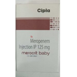 Merocrit Baby 125mg Meropenem Tablet