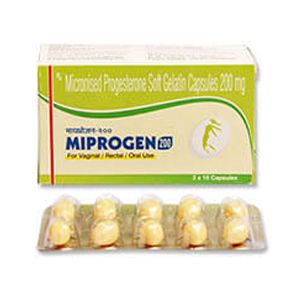 Miprogen 200mg Progesterone Capsule