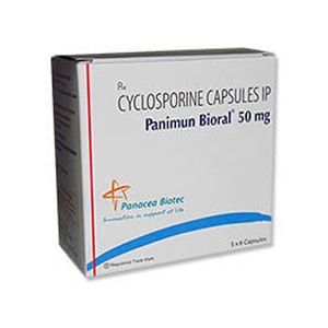 Panimun Bioral Cyclosporine 50mg Capsule