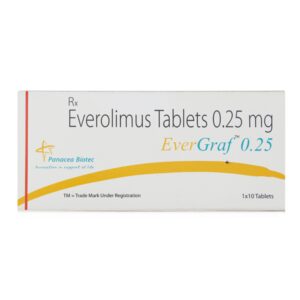 Evergraf 0.25mg Everolimus Tablet